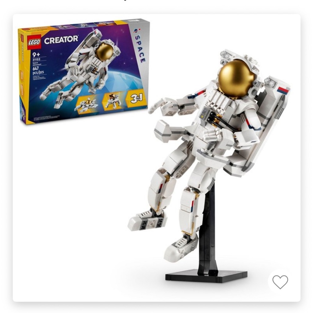 LEGO Creator 31152 3-in-1 space astronaut